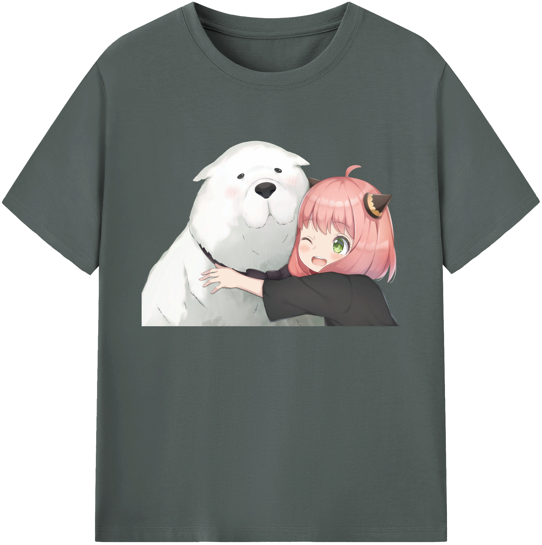 （画像用） SPY×FAMILY间谍家家酒 綿100％ メンズ半袖Tシャツ｜肌触りやわらか＆通気性